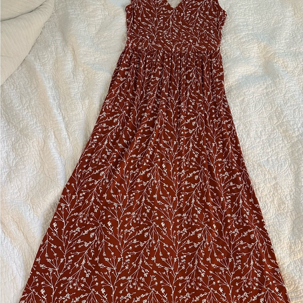 Floral Patterned Maxi Dress
